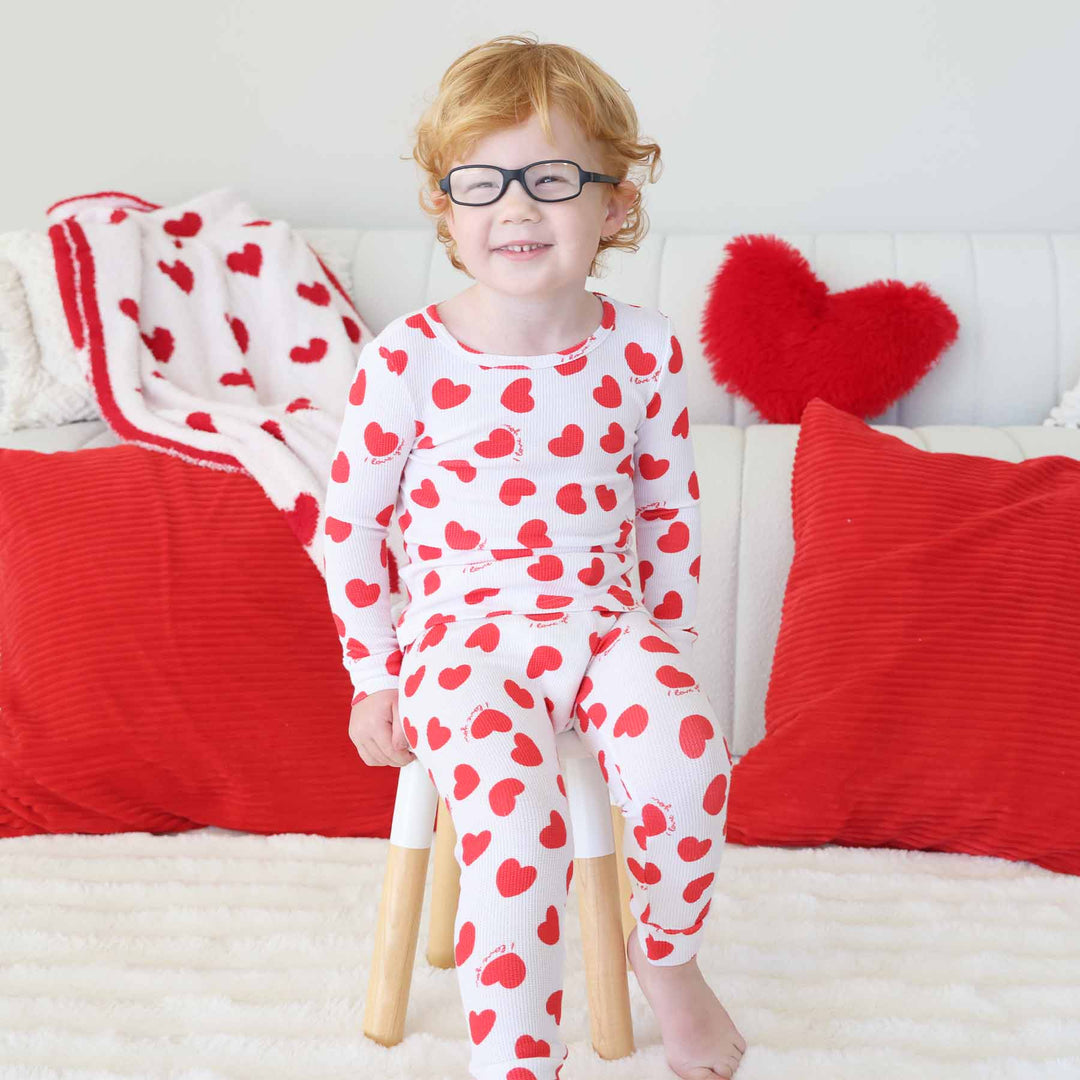 Valentine's Day Two Piece Pajama Sets