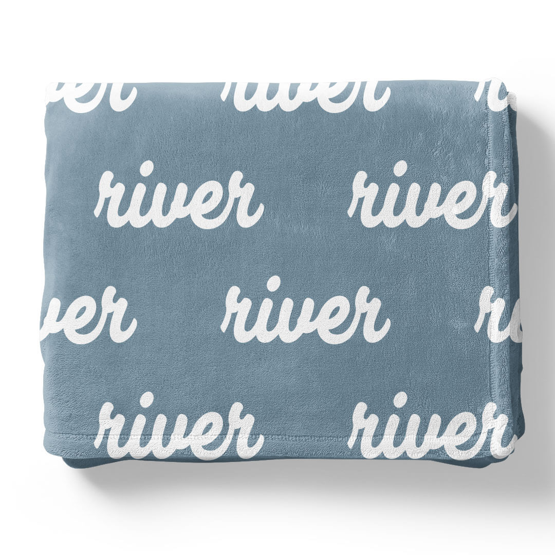 Baby Blues Personalized Color Blanket