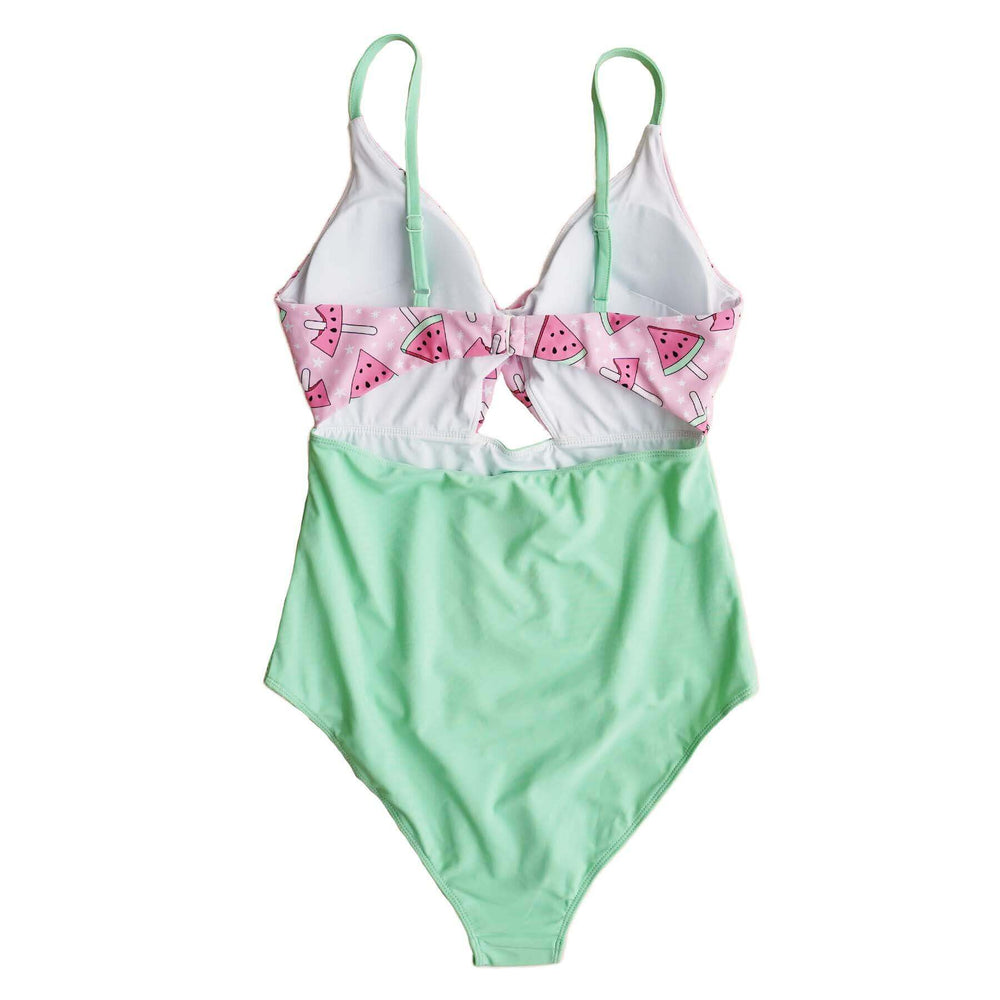 watermelon cutie women's cutout swimsuit 