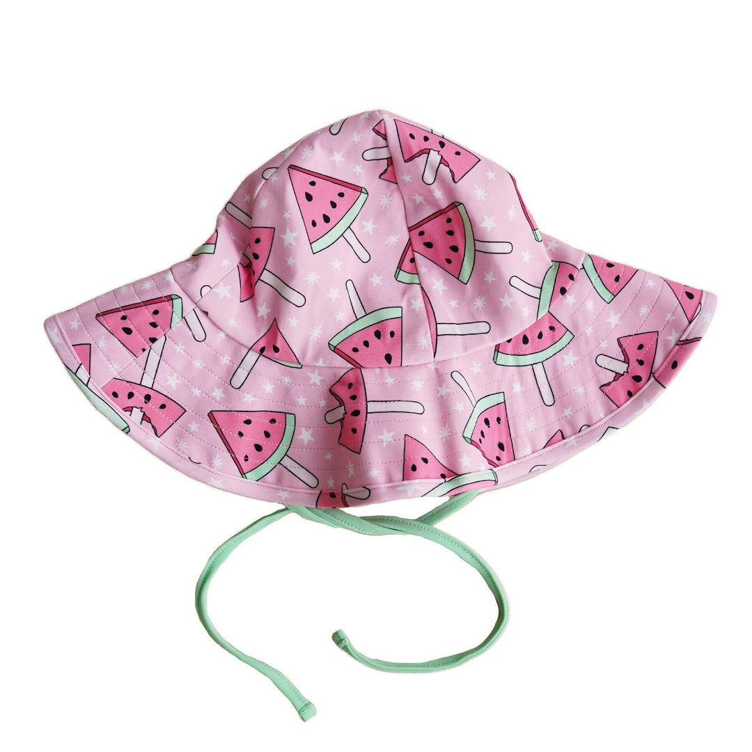 printed sun hat watermelon cutie