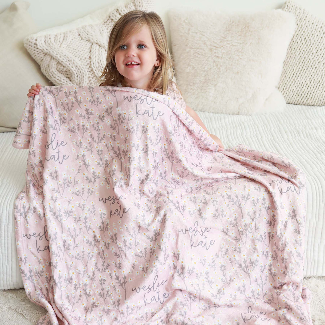 Personalized Themed Blankets for Girls