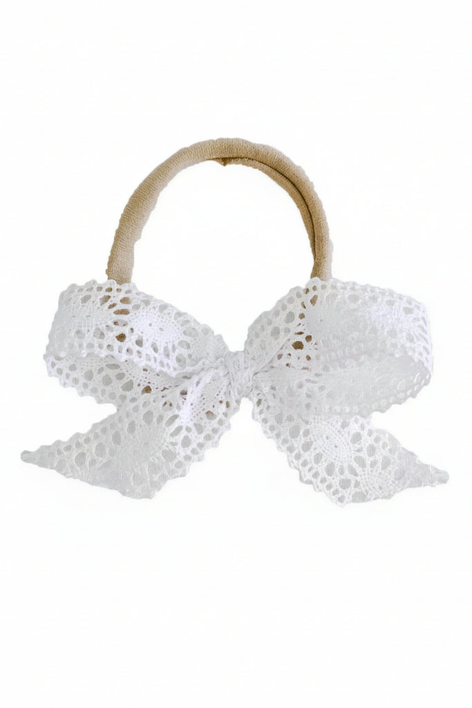 Lace Bow Headband
