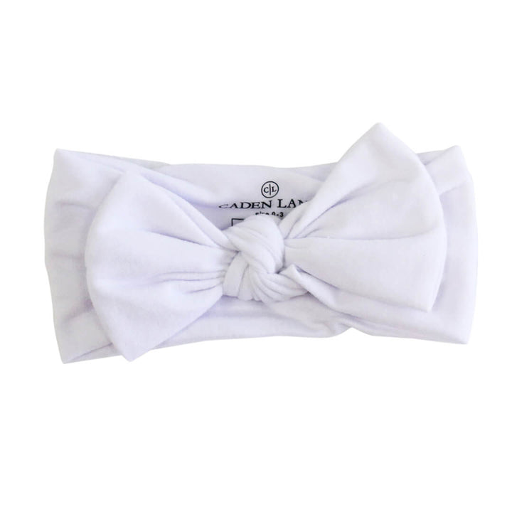 Solid Knit Large Bow Headwraps