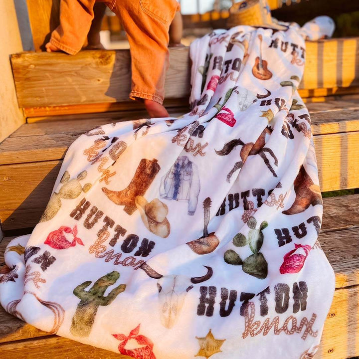 Personalized Themed Blankets for Boys