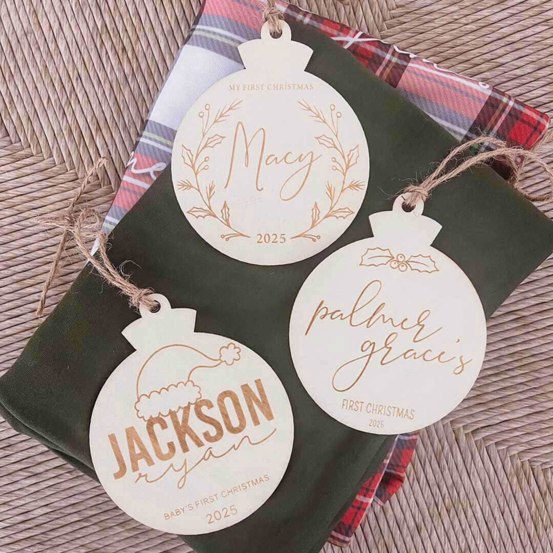 Personalized Wood Sign | Christmas Ornament