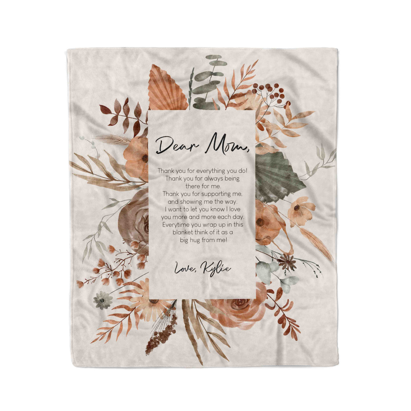 Luxe Soft Blanket | Message To Mom