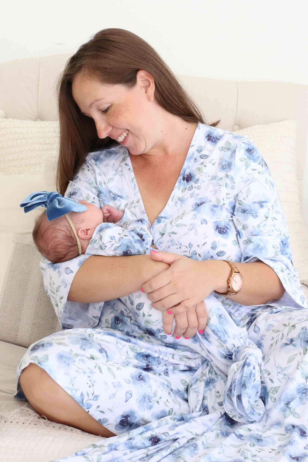 Hospital Outfits Matching Labor And Delivery Gowns Mommy And Me