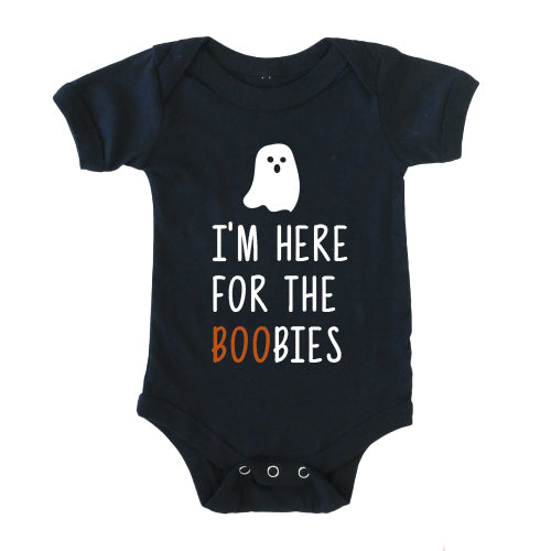 here for the boobies onesie 