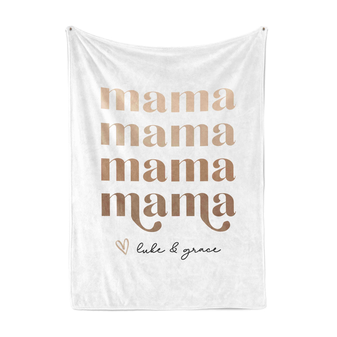 Personalized Blanket | Retro Mama