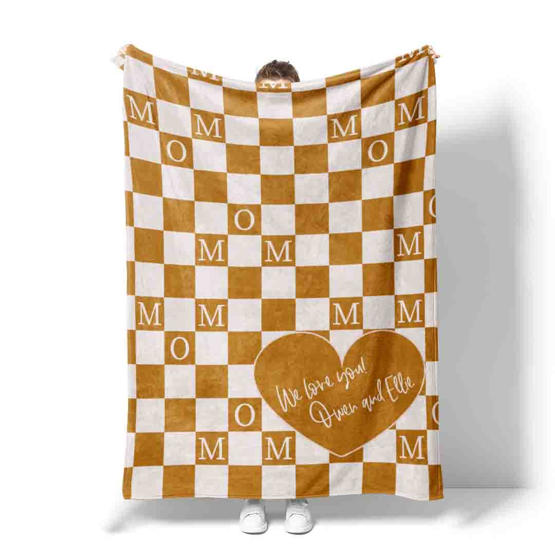 Personalized Blanket | Mom Check