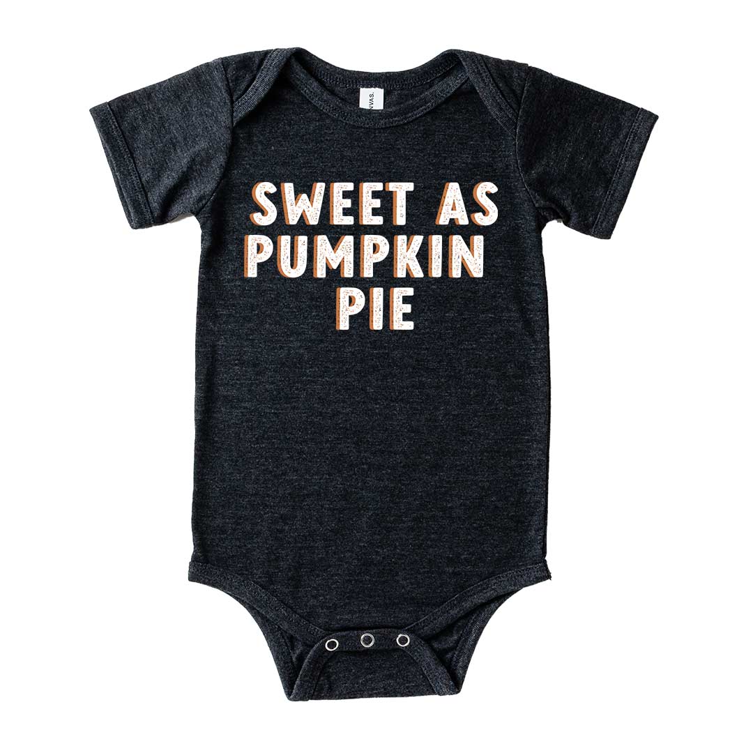 sweet as pumpkin pie onesie